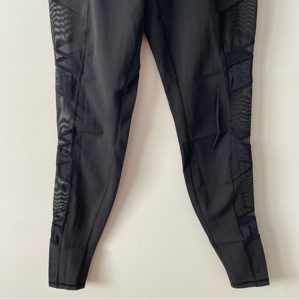 Lululemon Just Breathe Pant mesh leggings in black size 6 - Picture 7 of 17